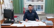 Lututów: Dzielnicowy uratował 46-latka, który wjechał do rowu