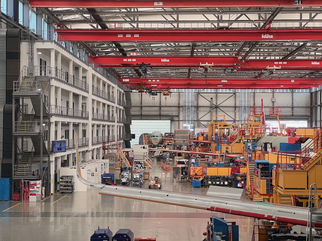 Fabryka Airbusa w Hamburgu