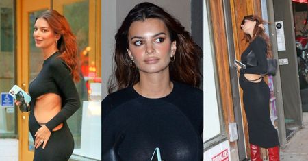 Przyszła mama Emily Ratajkowski odsłania CIĄŻOWY BRZUSZEK podczas przechadzki po Nowym Jorku (ZDJĘCIA)