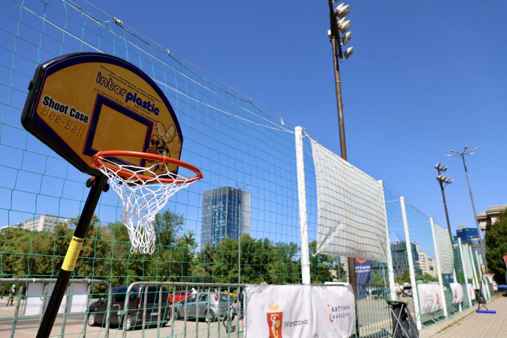 Tak wygląda Rodzinna Strefa Sportu pod Pałacem Kultury i Nauki
