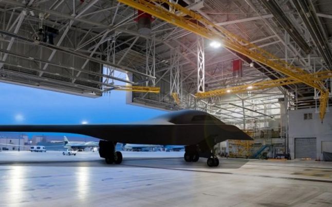 Image of the B-21 provided by Northrop Grumman