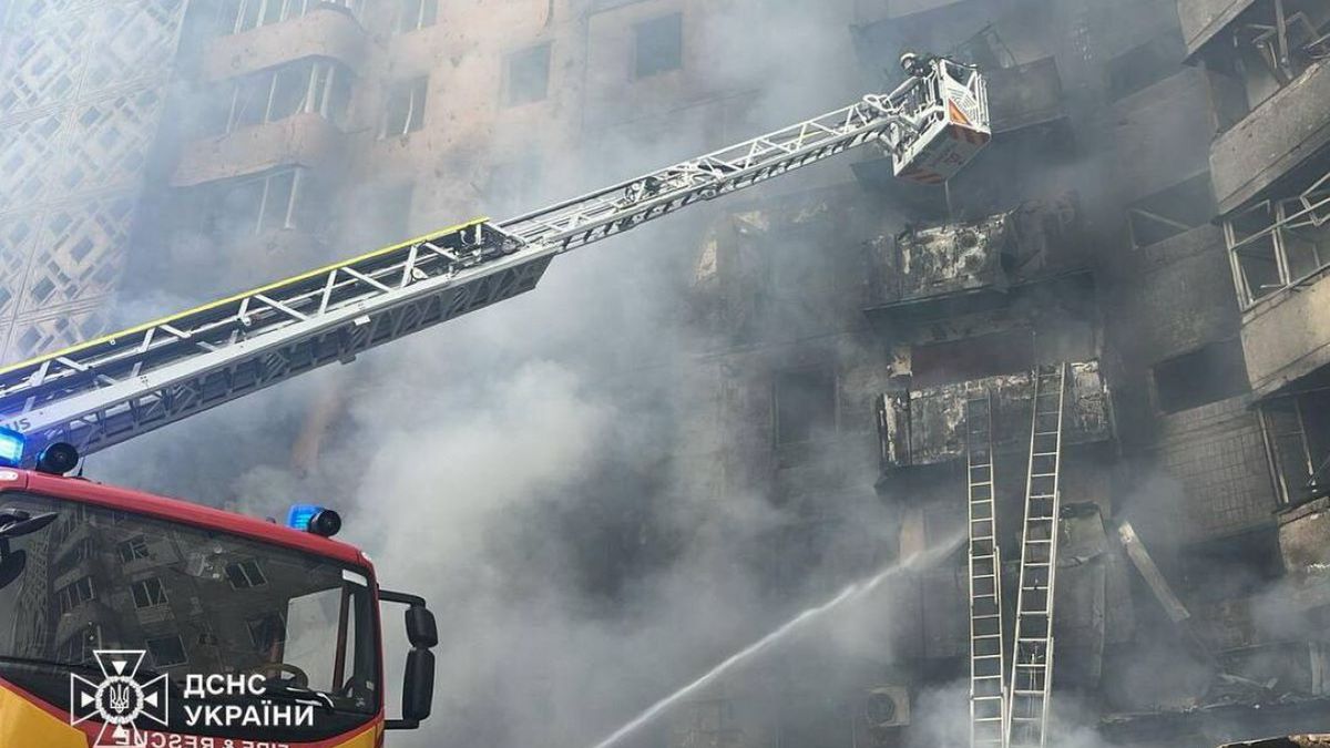 Skutki rosyjskiego ataku na Tarnopol