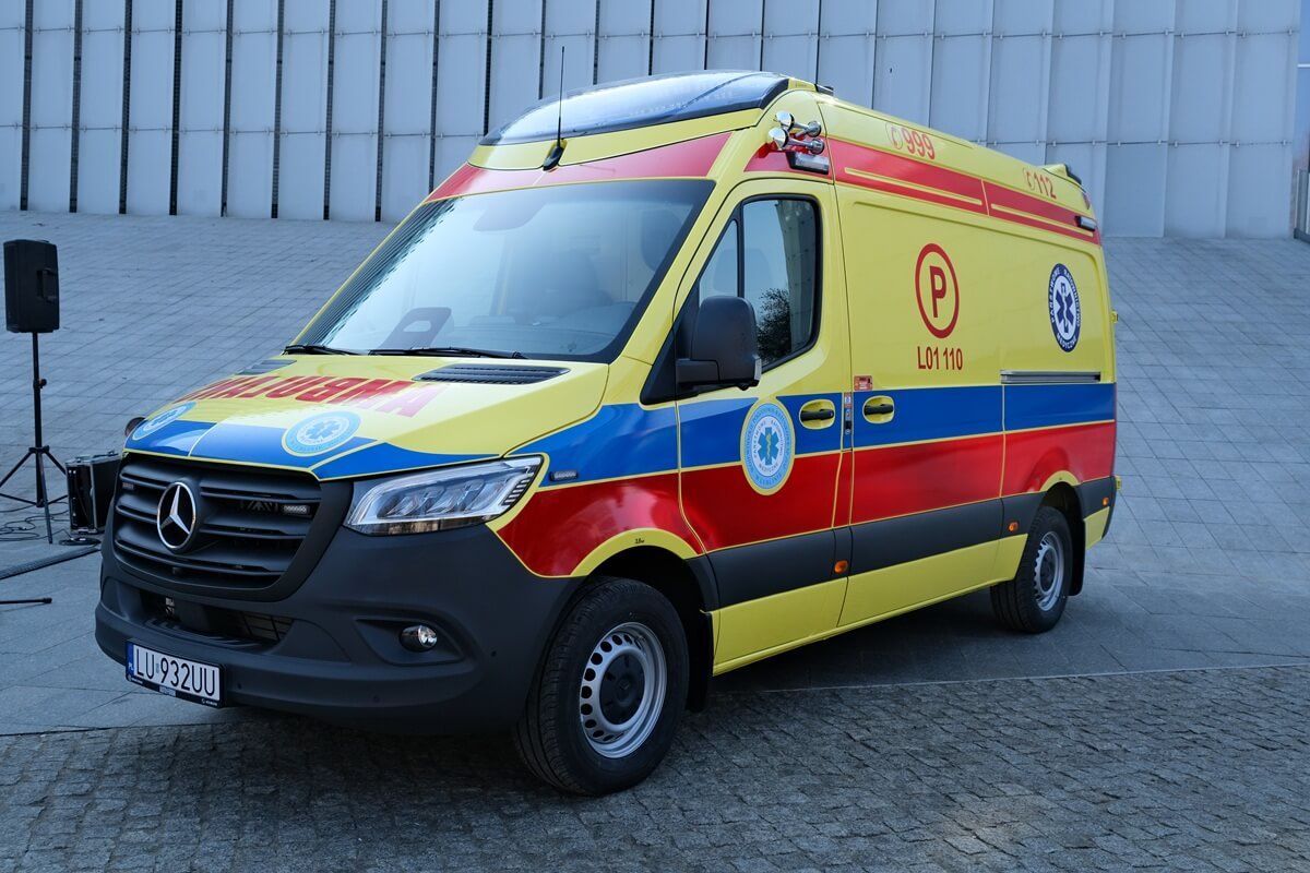 Nowy ambulans WPR Lublin