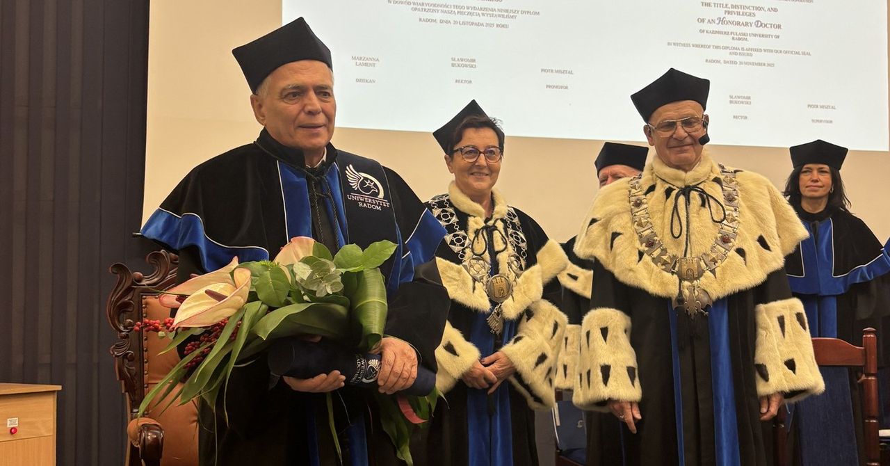 Radom: Uroczystość nadania tytułu Doktora Honoris Causa