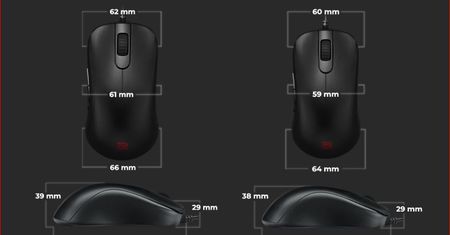 BenQ ZOWIE S – myszki e-sportowe dla praworęcznych graczy