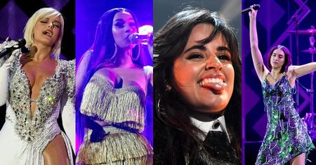Idole młodzieży bawią się na bożonarodzeniowym koncercie: Dua Lipa, Cabello, Cardi B... (ZDJĘCIA)