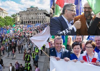 Ratusz KŁAMAŁ w sprawie liczby uczestników marszu KOD-u? "Liczy się nie liczba, tylko idea!"