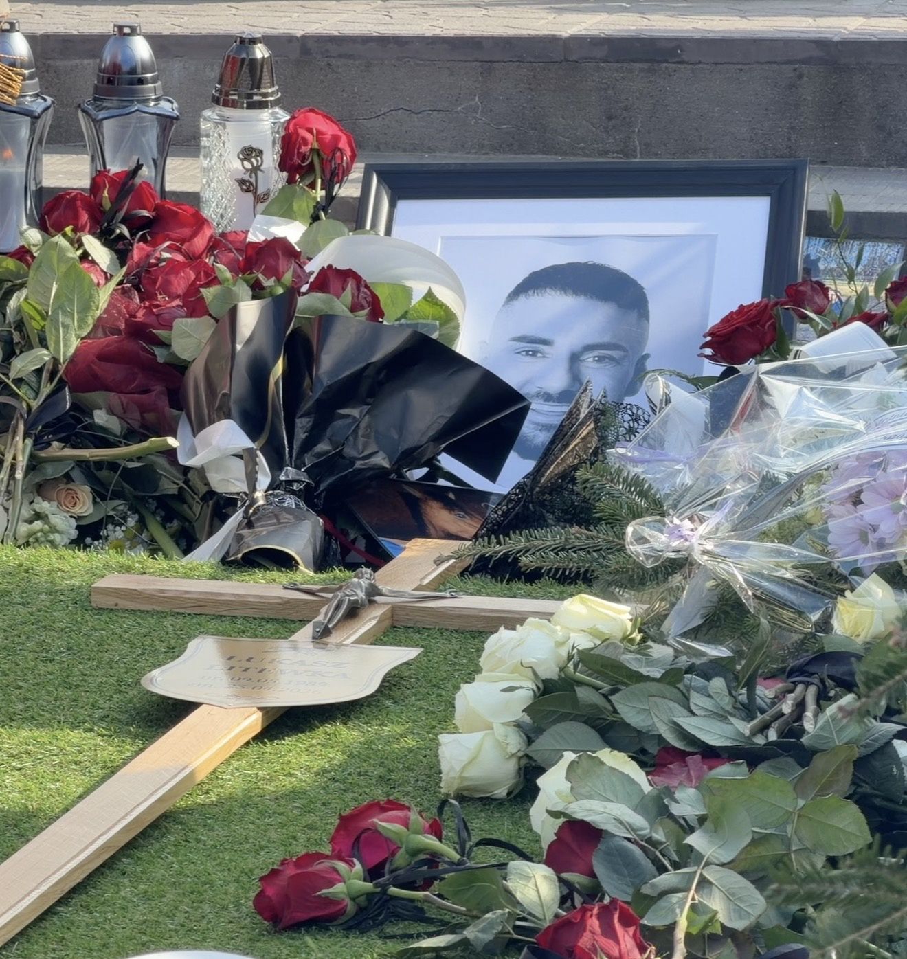 Uroczystości pogrzebowe Łukasza Litewki