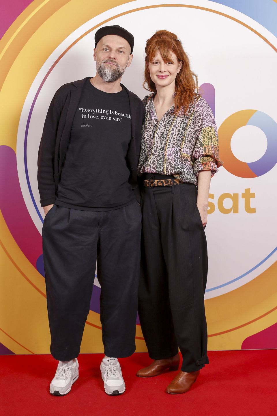 Karolina Gruszka i Iwan Wyrypajew w marcu 2025 roku