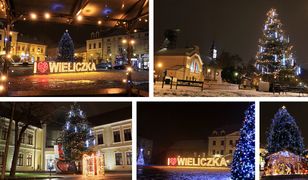 Wieliczka stroi się na święta – dekoracje świąteczne przyciągają uwagę