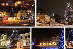 Wieliczka stroi się na święta – dekoracje świąteczne przyciągają uwagę