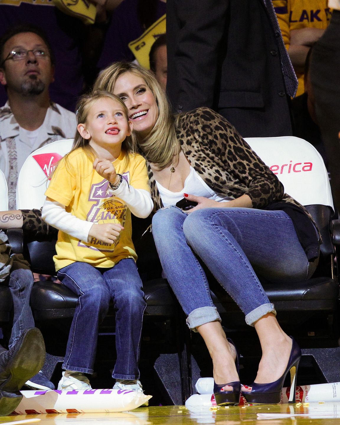 Heidi Klum i jej córka Leni