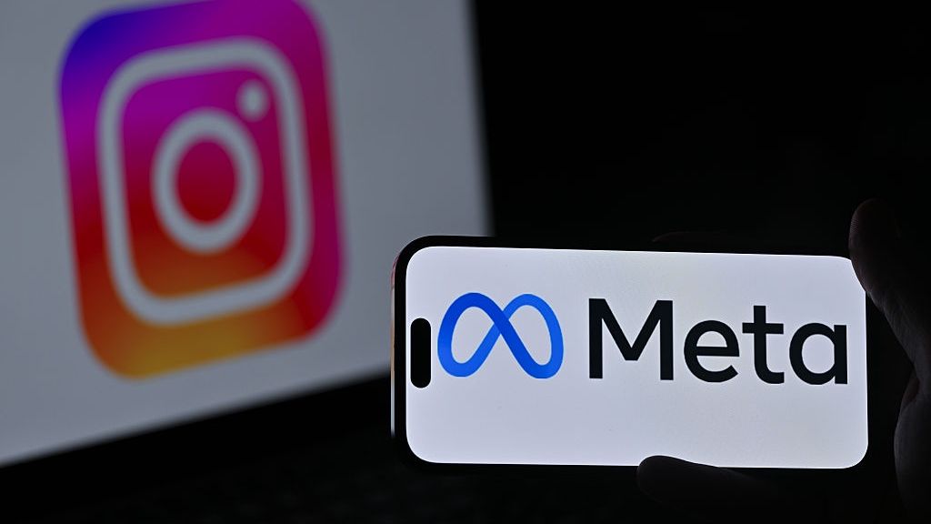 Meta and Instagram
ANKARA, TURKIYE - APRIL 10: In this photo illustration, Meta logo is being displayed on a mobile phone screen in front of a computer screen displaying Instagram logo in Ankara, Turkiye, on April 10, 2026. (Photo by Ismail Kaplan/Anadolu via Getty Images)
Anadolu
new media, social media app, translator, image, social network, meta, stock photo, universe, instagram logo, cell phone, fictional universe, meta logo, entertainment, text generation, images, text generator, pictures