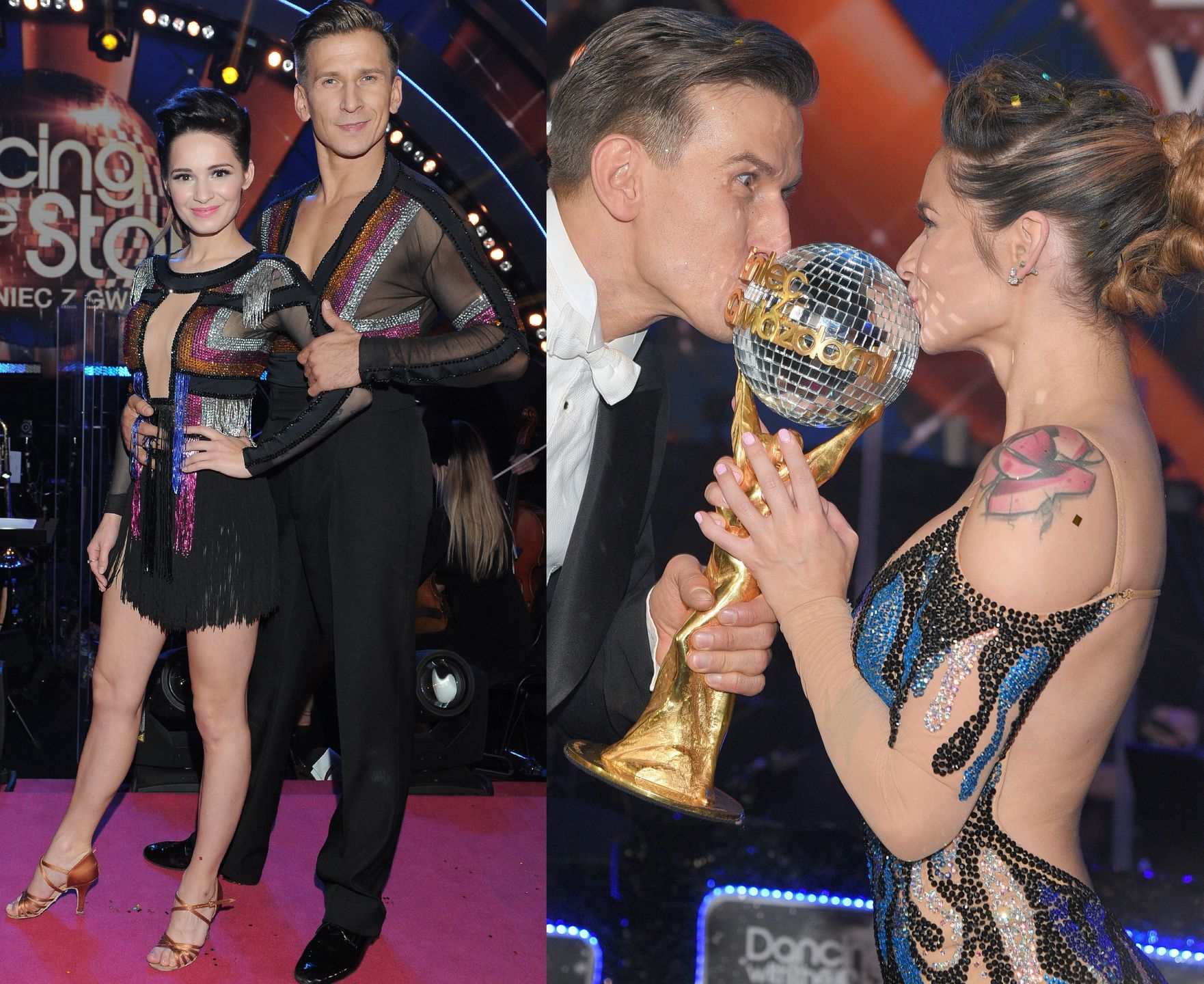 Ewelina Lisowska i Tomasz Barański