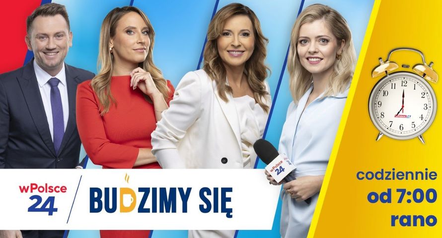 „Budzimy się” nową śniadaniówką wPolsce24. Ilu widzów ją ogląda?