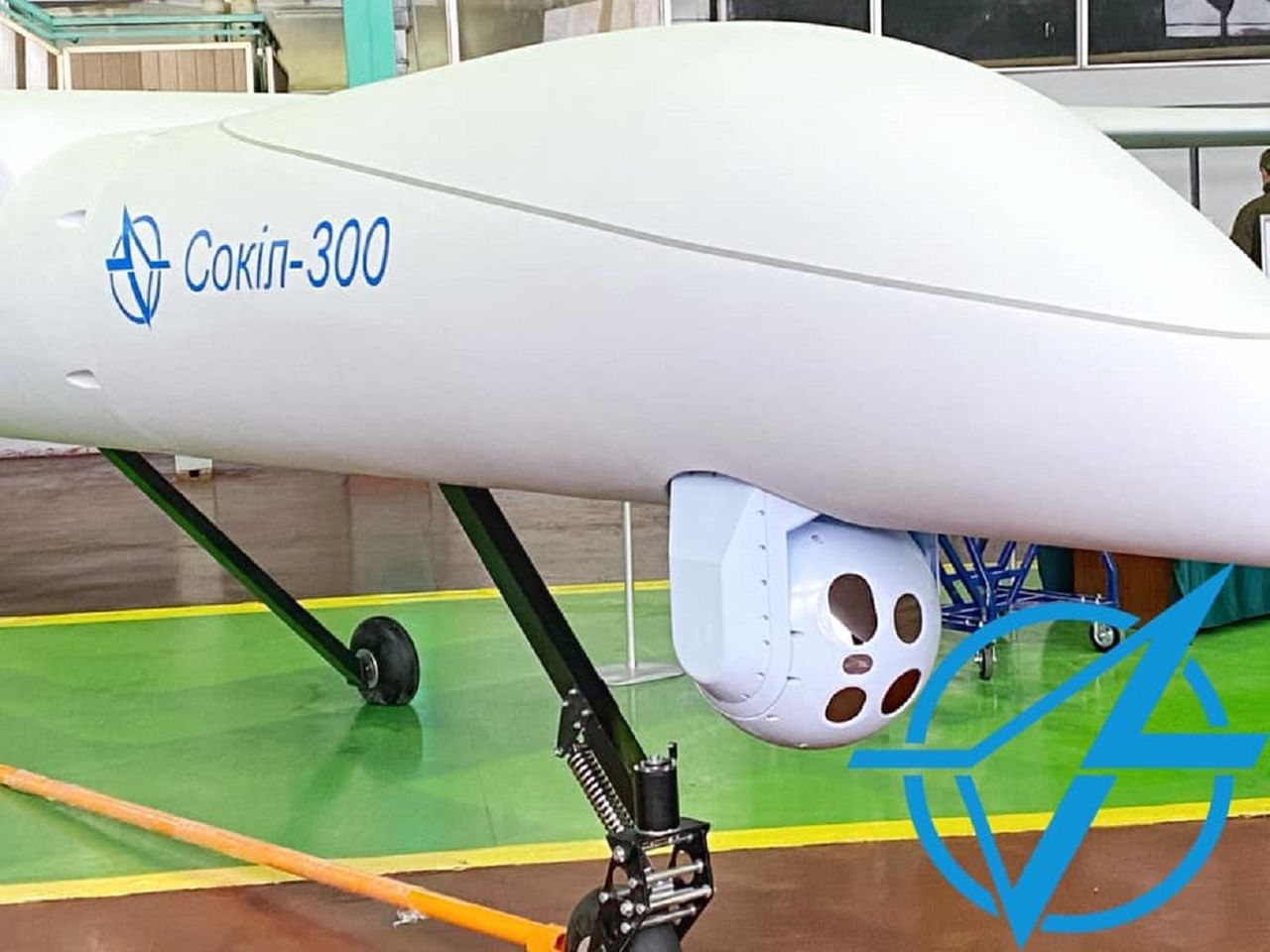 Ukraina pokazała nowy samolot bezzałogowy Sokół-300. Wkrótce testy w powietrzu
