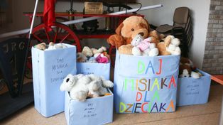 Wągrowiec: Podaruj misia. Licealiści organizują zbiórkę dla szpitala