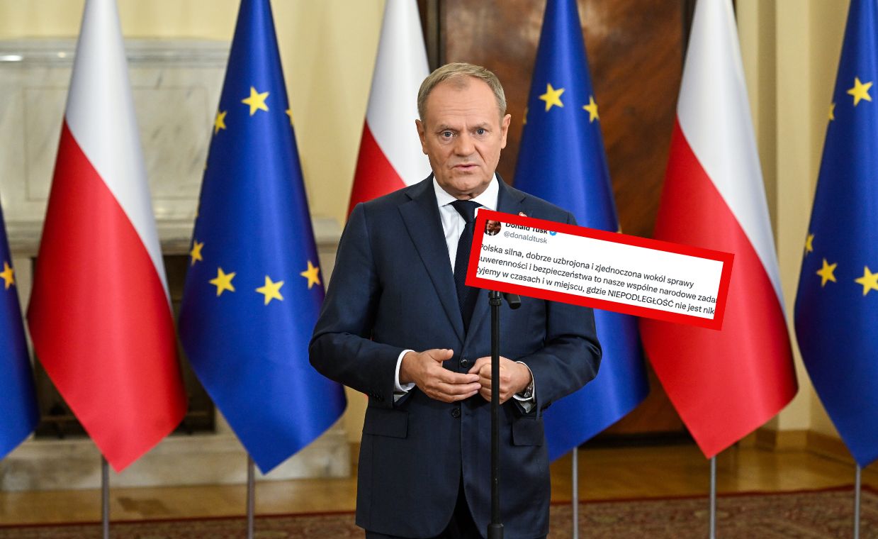 Donald Tusk ostrzega w Święto Niepodległości