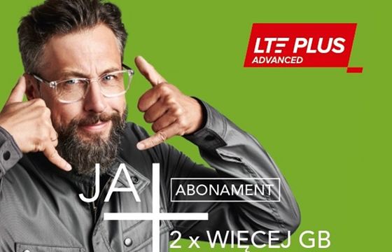 Plus wprowadza internet LTE Plus Advanced z szybkością do 300 Mb/s, w reklamach Szymon Majewski (wideo)