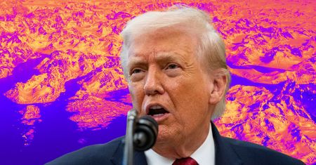 "Nie zauważył tego". Trump wyciąga ręce po Grenlandię