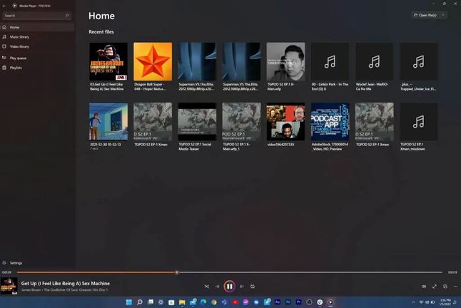 Nowy Windows Media Player (wersja testowa)