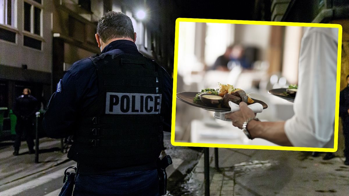 Paryska policja przeprowadziła nalot na restaurację otwartą w czasie pandemii