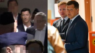 Robert Lewandowski i Cezary Kucharski spotkali się w sądzie. Piłkarz był ponoć w "dobrym humorze"
