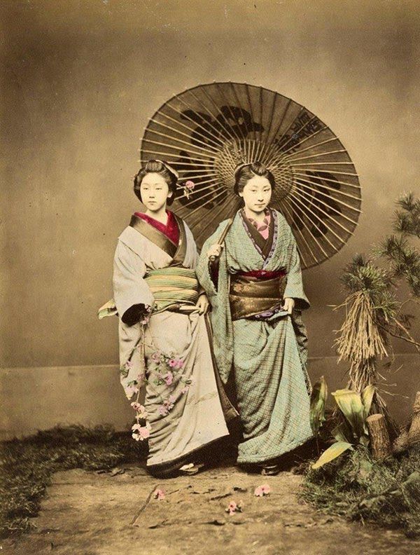 Barwione zdjęcia z Japonii - tak wyglądały początki kolorowej fotografii 6