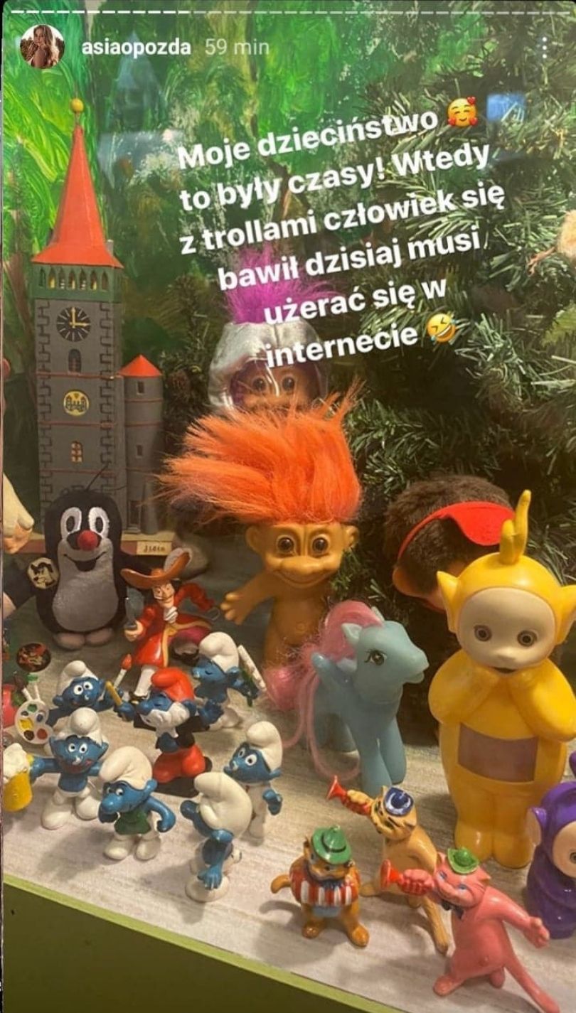 Joanna Opozda wybrała się do Muzeum Zabawek