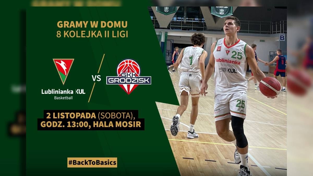 grafika Lublinianka KUL Basketball