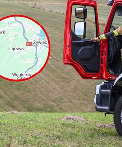 Wypadek awionetki pod Żywcem. Nie żyją dwie osoby