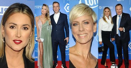 Gala Ekstraklasy 2022. Na ściance: Kurscy, Grosiccy, Anita Werner z partnerem (ZDJĘCIA)