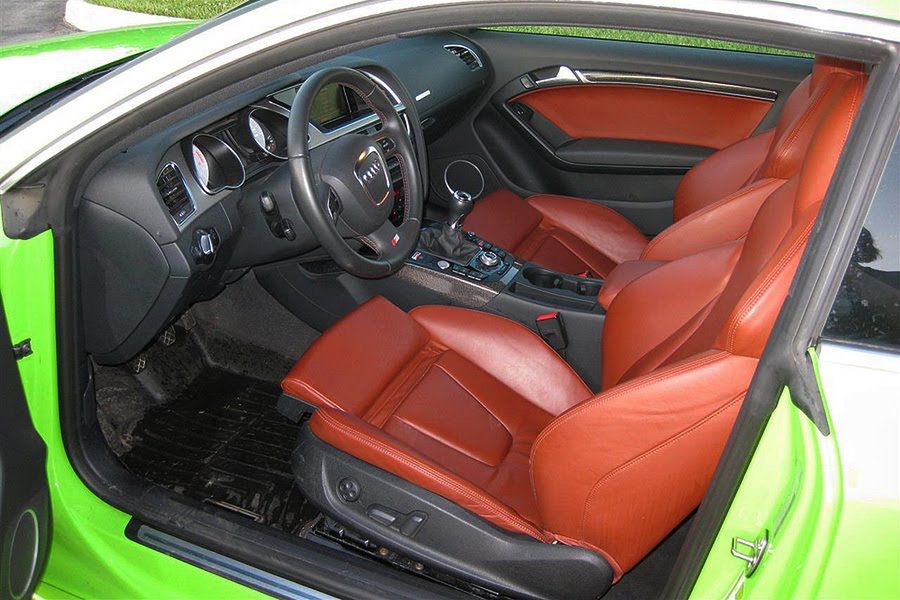 Audi S5  "Porsche Lime Green"