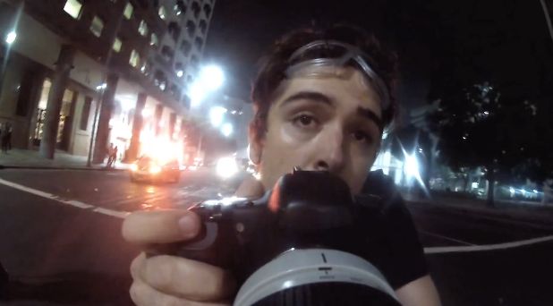 Być jak James Nachtwey, czyli fotograficzny FPS z demonstracji w Brazylii 1