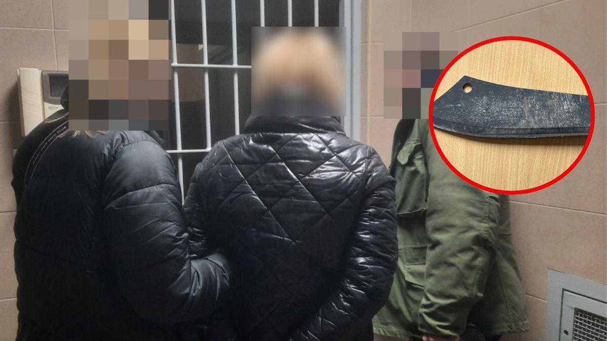 Groziła maczetą, jedną z kobiet zraniła