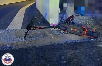 Oława: Poważny wypadek na hulajnodze – przypominamy przepisy i apelujemy!
