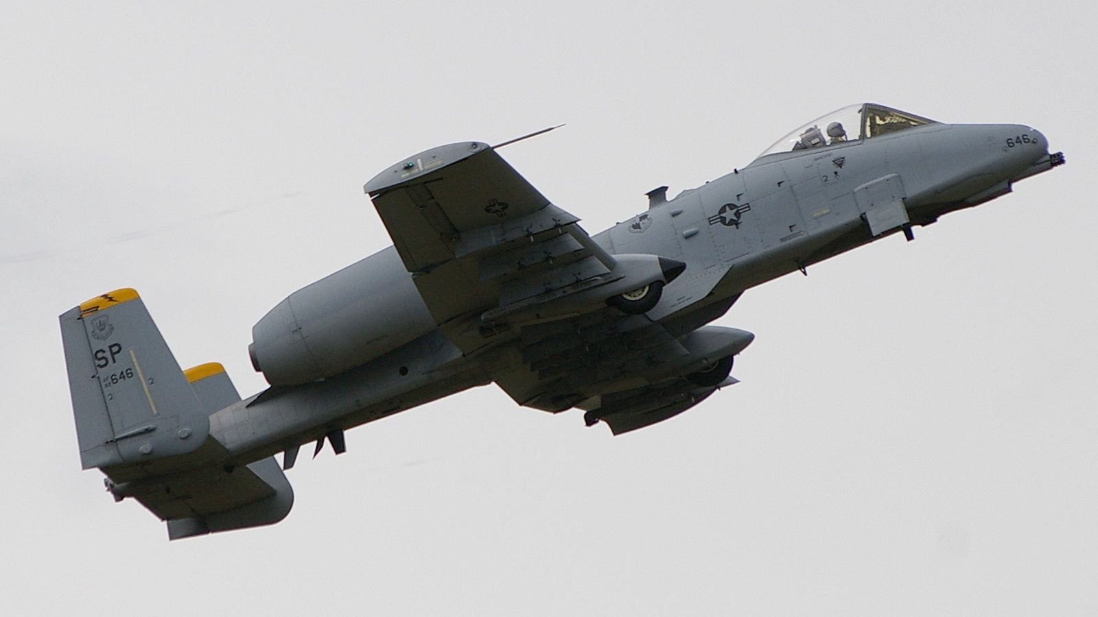 Samolot szturmowy A-10C Thunderbolt II