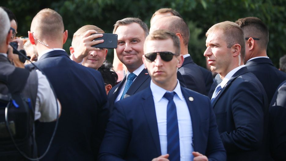 Wybory 2020. Prezydent Andrzej Duda na spotkaniu z mieszkańcami Chorzowa (zdj. arch.)