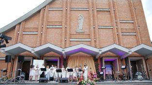 Koncert muzyki chrześcijańskiej na Zazamczu. Tak wyglądał wieczór przed sanktuarium