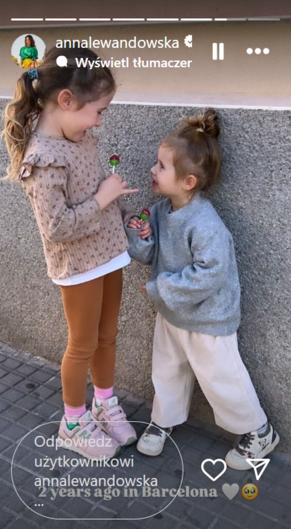 Anna Lewandowska pokazała zdjęcia córek