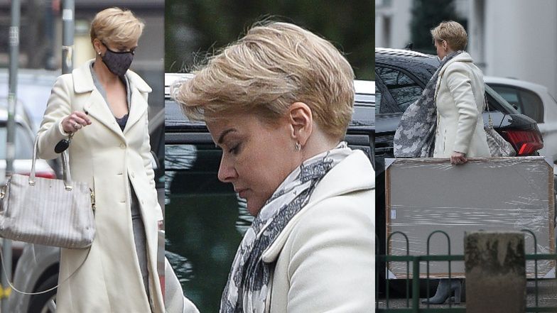 Monika Zamachowska wybrała się na zakupy