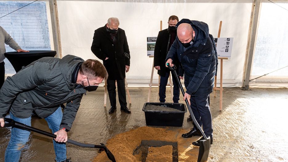 Wrocław. Powstaje nowa hala sportowa. "To dobry dzień dla wrocławskiego sportu"
