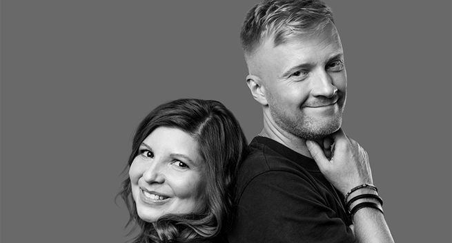 Małgorzata Flor i Bartek Krawczyński w FCB