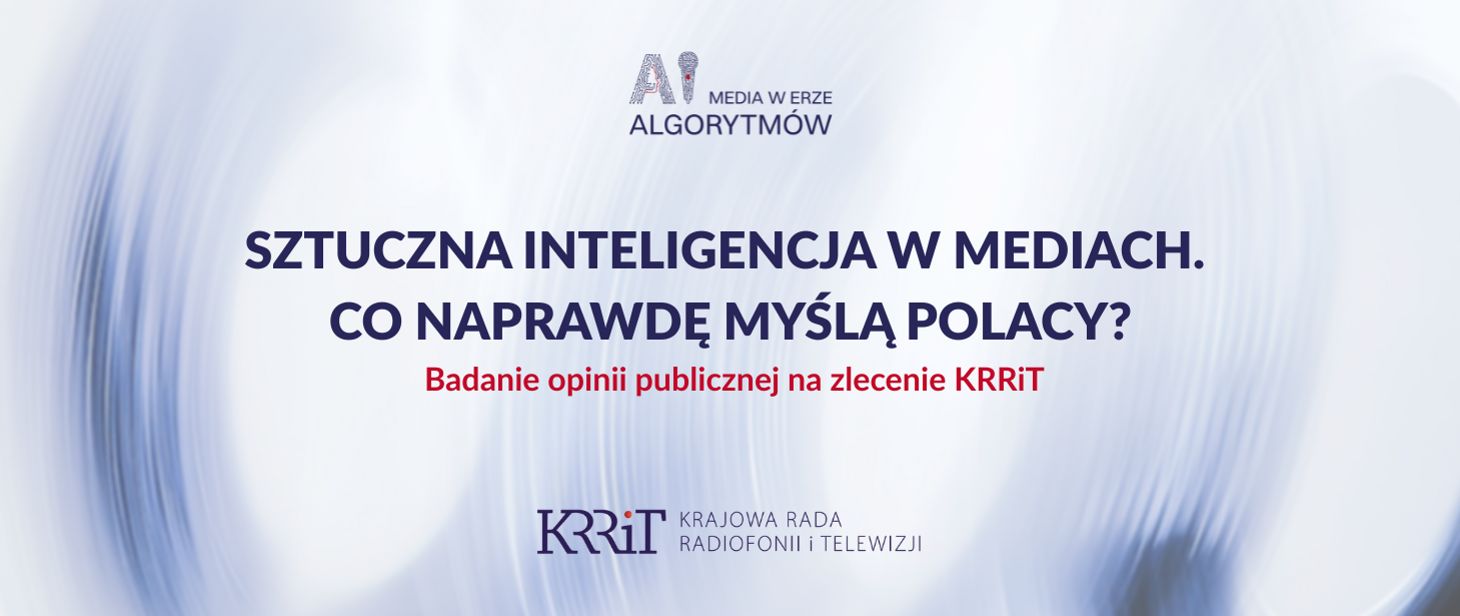 Czy Polacy wiedzą, iż dziennikarze korzystają z AI? Jest badanie KRRiT