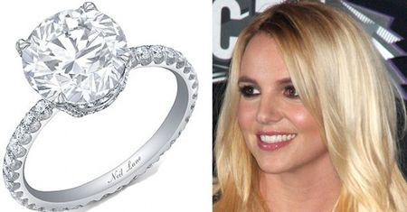 Pierścionek Britney kosztował 92 tysiące dolarów!