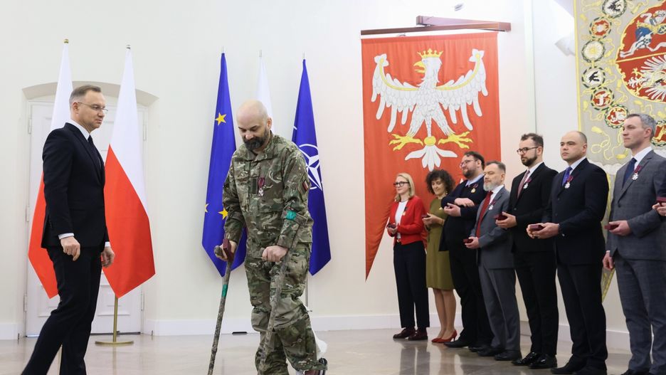 Andrzej Duda, Andrzej Domka
Leszek Szyma�ski
na Ukrainie, odznaczenia, Pa�ac Prezydencki, pa�stwowe, pomoc, wojna