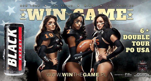 Black Energy Drink z kolejną odsłoną kampanii z amerykańskimi futbolistkami