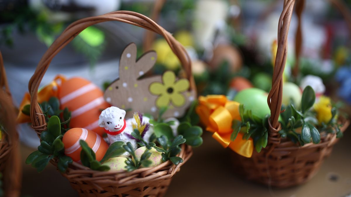 Kraków, 24.03.2024. Otwarcie jarmarku wielkanocnego na Rynku Głównym w Krakowie, 23 bm. (jm) PAP/Łukasz Gągulski