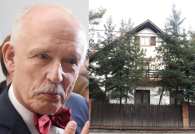 Korwin-Mikke kupił dom za 800 tysięcy złotych! "Przeniosłem się i żyję w nowym domu" (ZDJĘCIA)