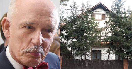 Korwin-Mikke kupił dom za 800 tysięcy złotych! "Przeniosłem się i żyję w nowym domu" (ZDJĘCIA)